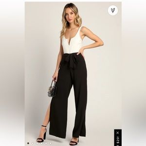 Lulu’s Going Places Black Wide-Leg Pants